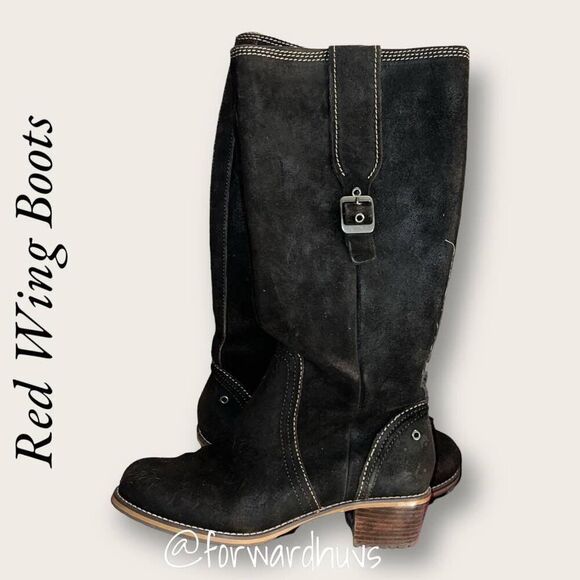 Red Wing Boots Brown Suede Size 7.5 D - Picture 7 of 12